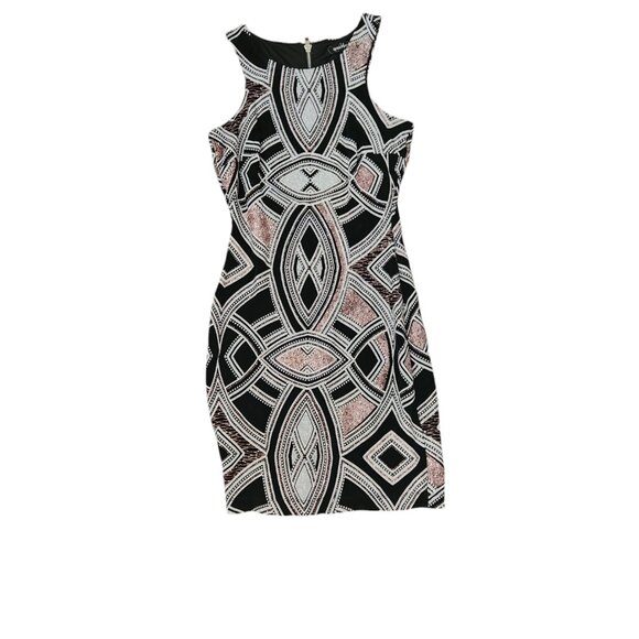 Speechless Juniors' Glitter Bodycon Party Mini Dress -Size 1 - Picture 2 of 7